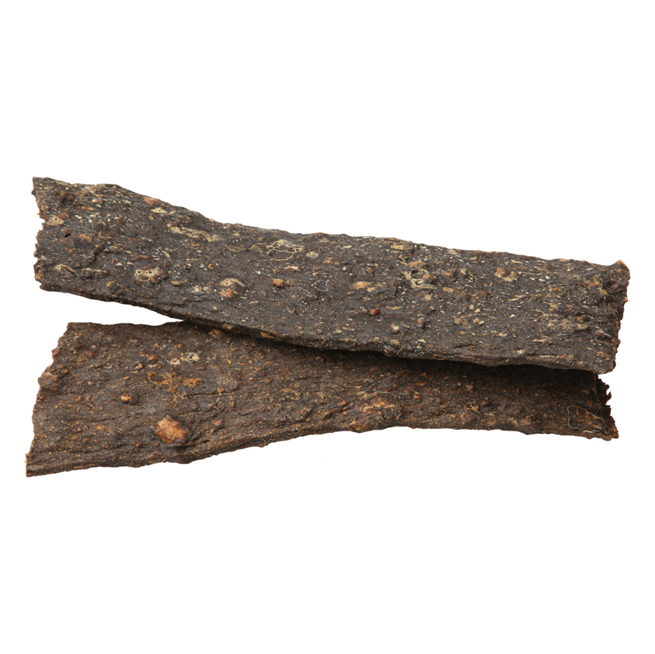 Kauartikel Hund: Ziegenfleisch-Streifen (100g)